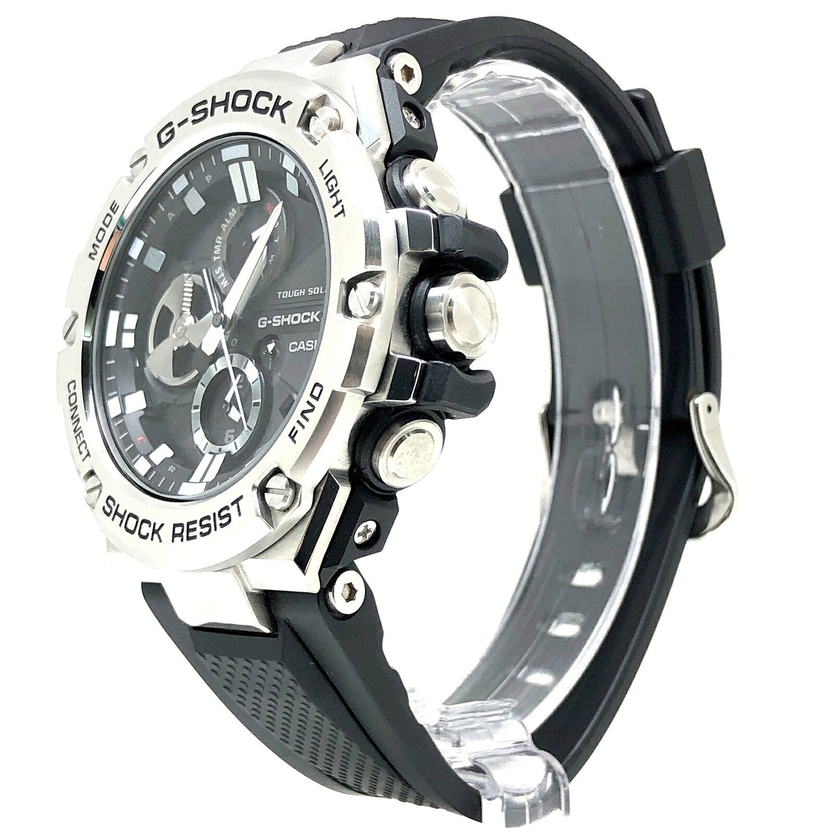 Casio G-SHOCK GST-B100-1A G-STEEL Tough Solar Bluetooth