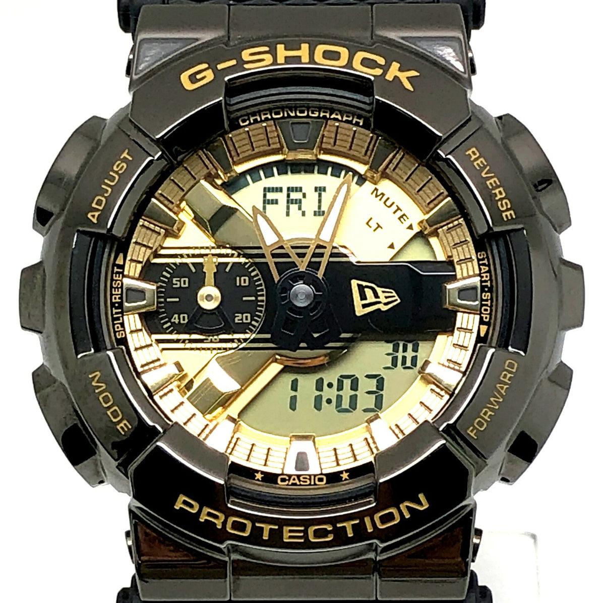 Casio G-SHOCK GM-110NE-1A New Era 100th Collab Metal Watch