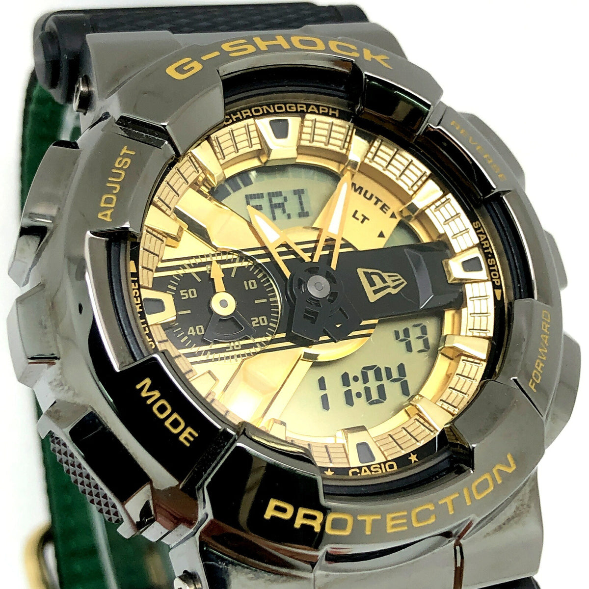 Casio G-SHOCK GM-110NE-1A New Era 100th Collab Metal Watch