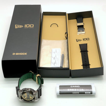 Casio G-SHOCK GM-110NE-1A New Era 100th Collab Metal Watch
