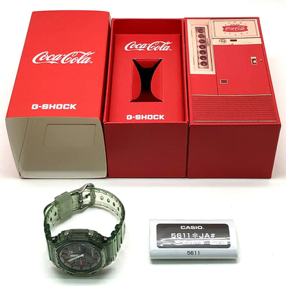 G-SHOCK GA-2100CC-3A Coca-Cola Collab CasiOak Watch