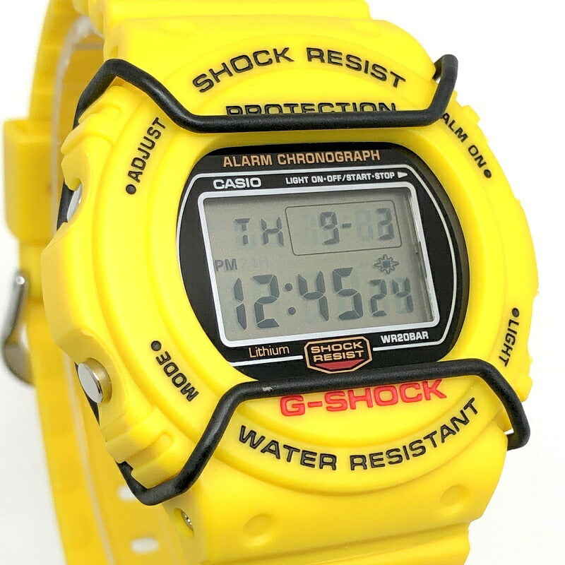 Casio G-SHOCK DW-5700Y-9 Yellow Sting Protector Round Watch