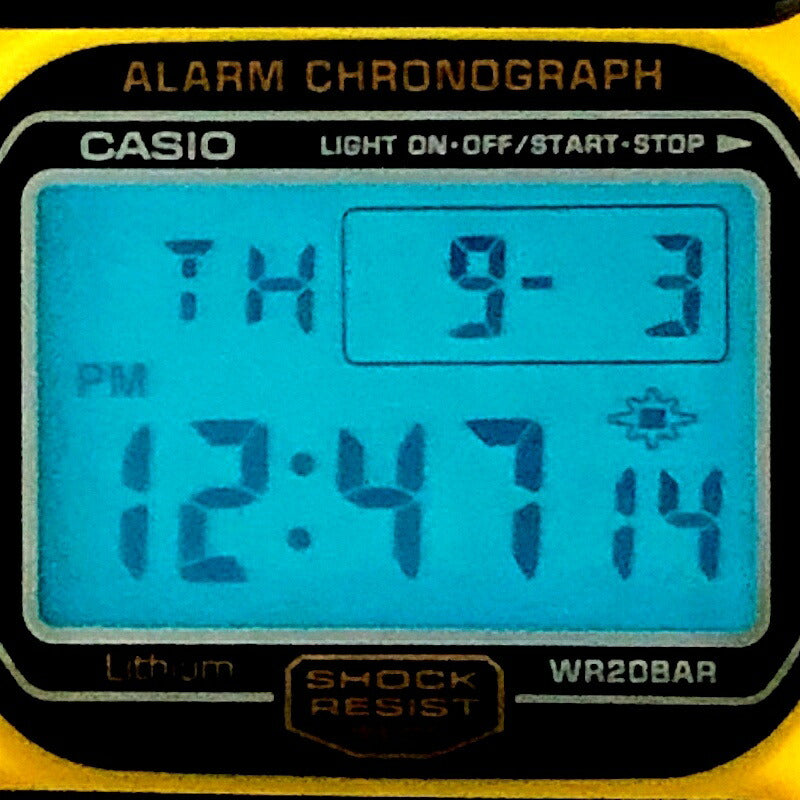 Casio G-SHOCK DW-5700Y-9 Yellow Sting Protector Round Watch
