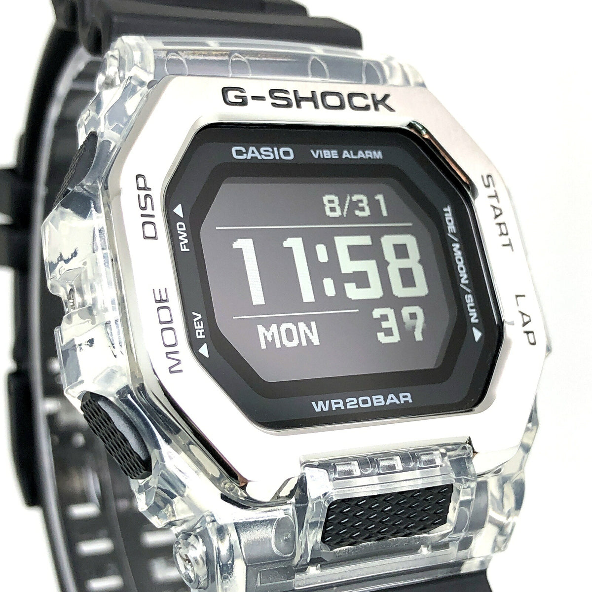 Casio G-SHOCK GBX-100S-1 G-LIDE Bluetooth Tide Graph Watch