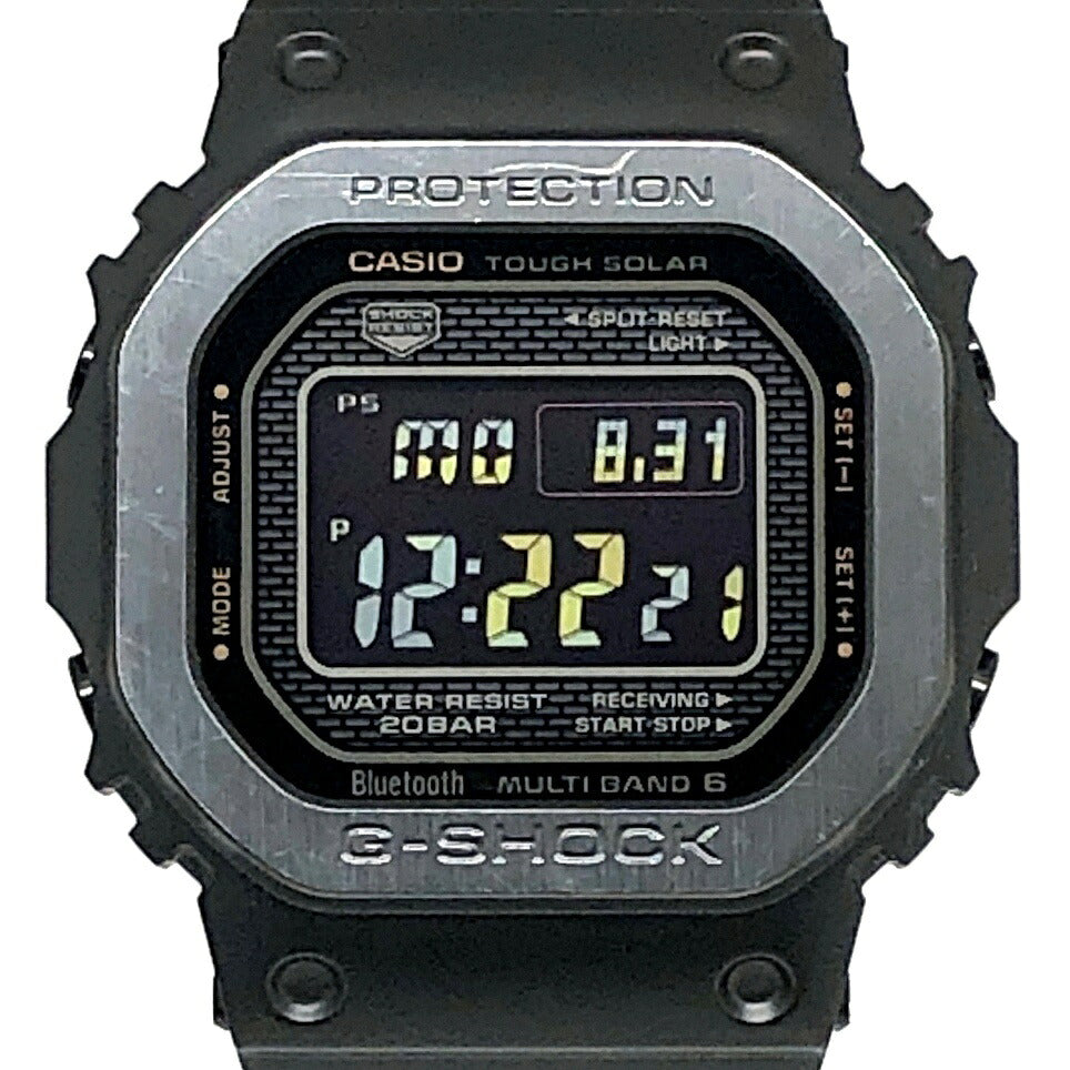 Casio G-SHOCK GMW-B5000MB-1 Full Metal Black Bluetooth Watch