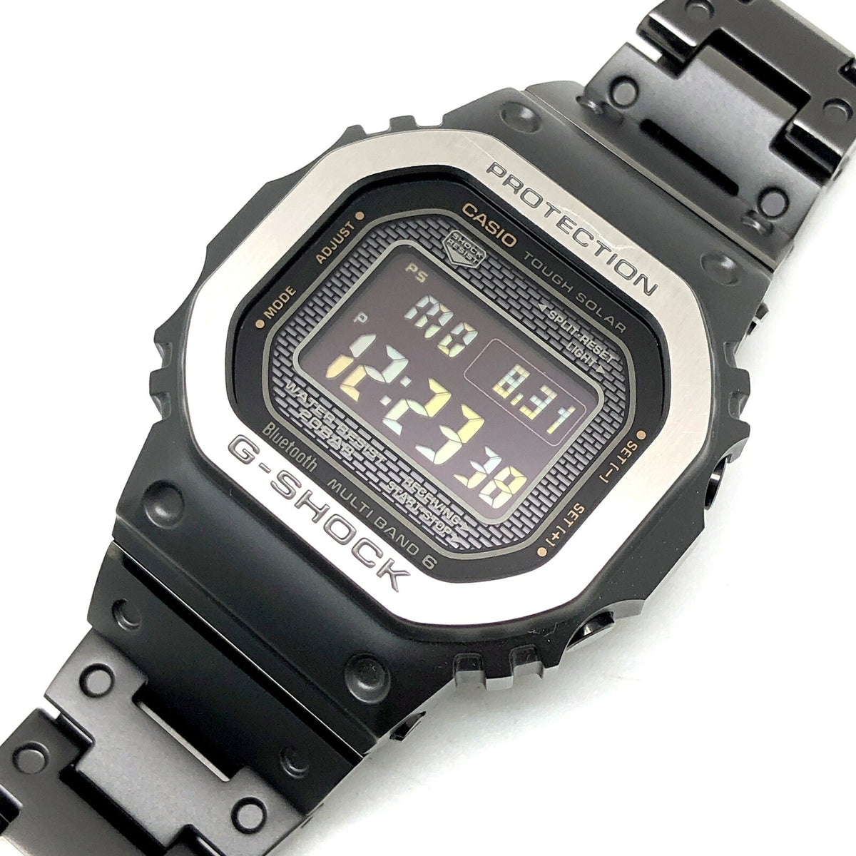 Casio G-SHOCK GMW-B5000MB-1 Full Metal Black Bluetooth Watch