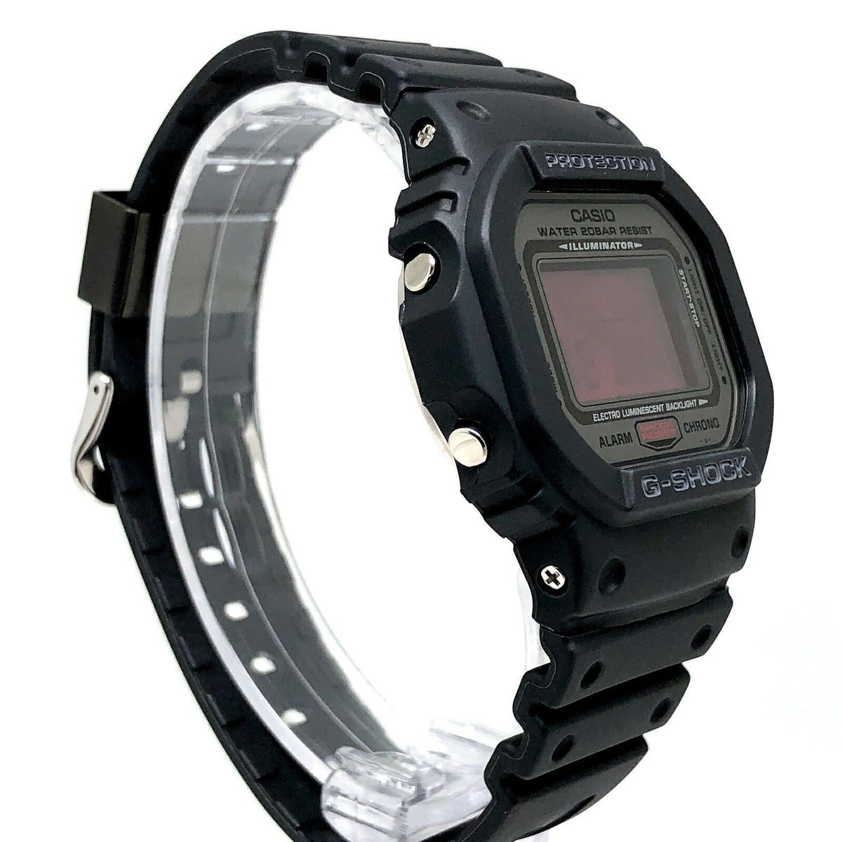 Casio G-SHOCK DW-5000ML-1 20th Anniversary Red LCD Watch