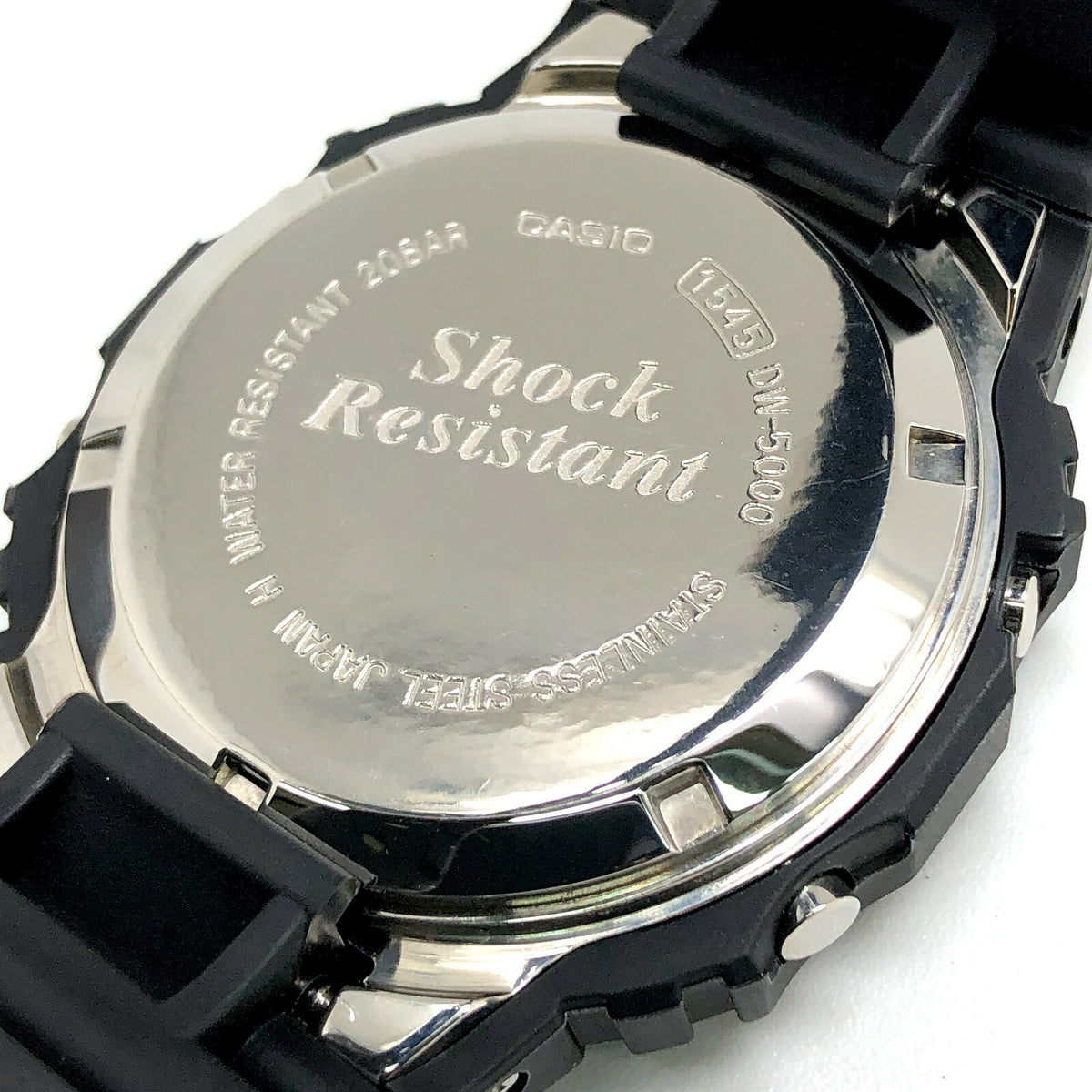 Casio G-SHOCK DW-5000ML-1 20th Anniversary Red LCD Watch