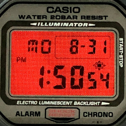 Casio G-SHOCK DW-5000ML-1 20th Anniversary Red LCD Watch