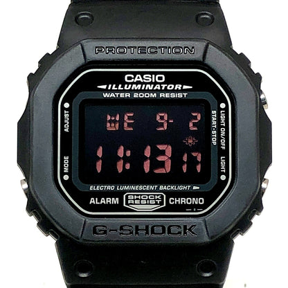 Casio G-SHOCK DW-056BK-1V Real Black US Military Watch