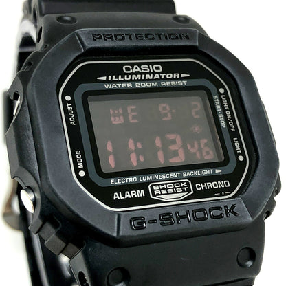 Casio G-SHOCK DW-056BK-1V Real Black US Military Watch