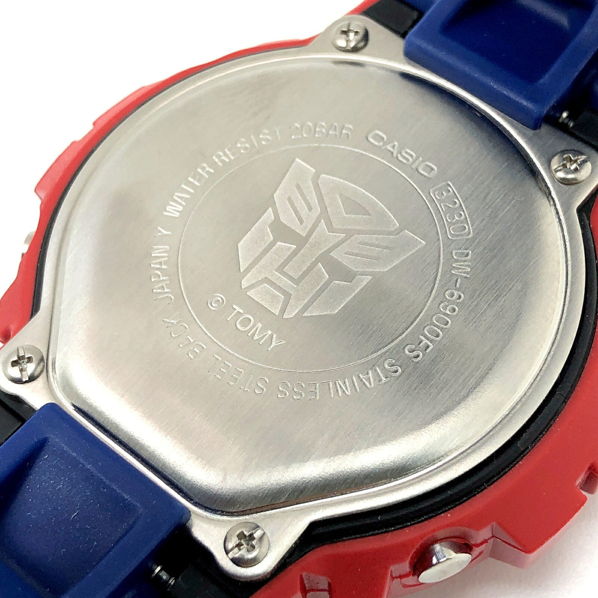 Casio G-SHOCK DW-6900TF-SET Transformers Optimus Prime Watch
