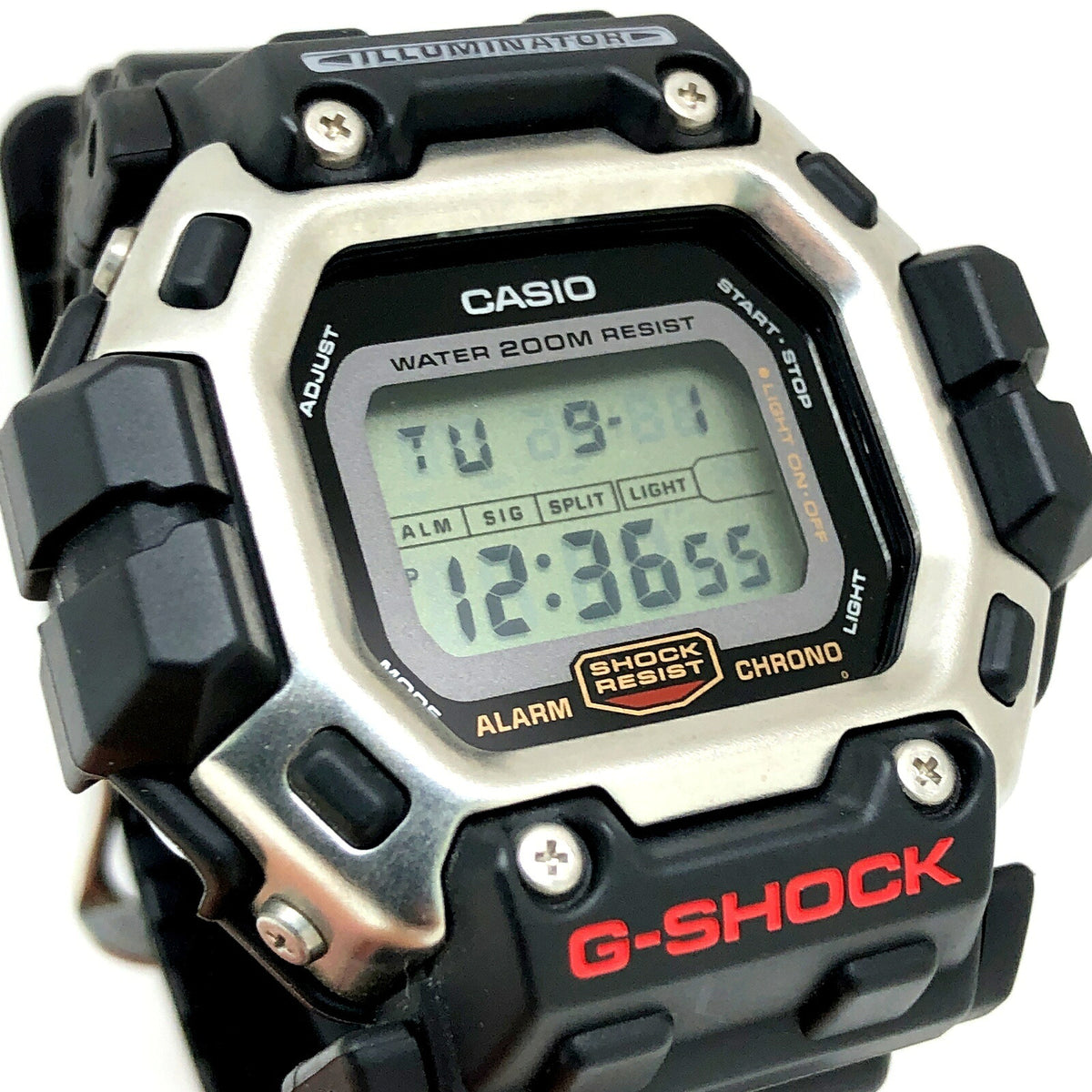 Casio G-SHOCK DW-8300-1V Metal Cover Urethane Band Watch