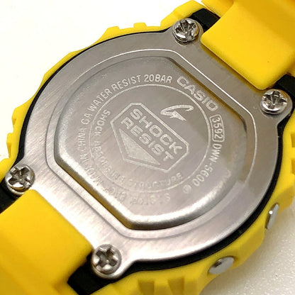 Casio G-SHOCK DWN-5600-9 Nano Watch Ring Yellow