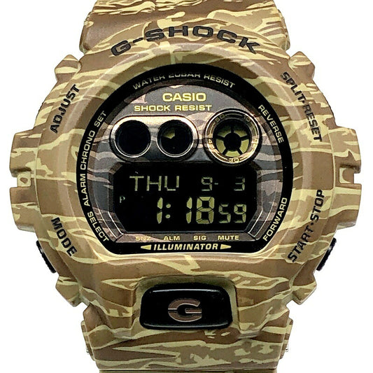 Casio G-SHOCK GD-X6900CM-5 Tiger Camo Military Watch Brown
