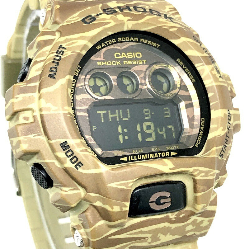Casio G-SHOCK GD-X6900CM-5 Tiger Camo Military Watch Brown