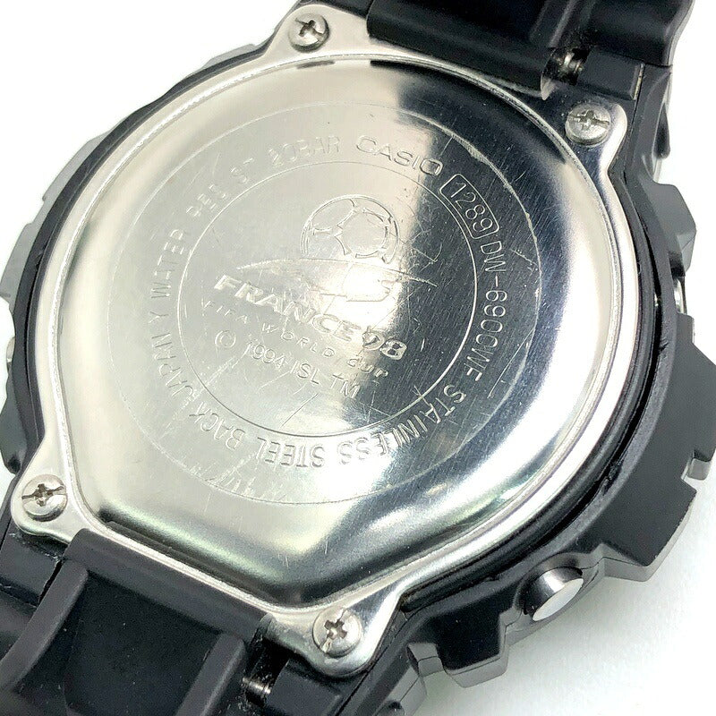 Casio G-SHOCK DW-6900WF-1T FIFA 98 World Cup Collab Watch