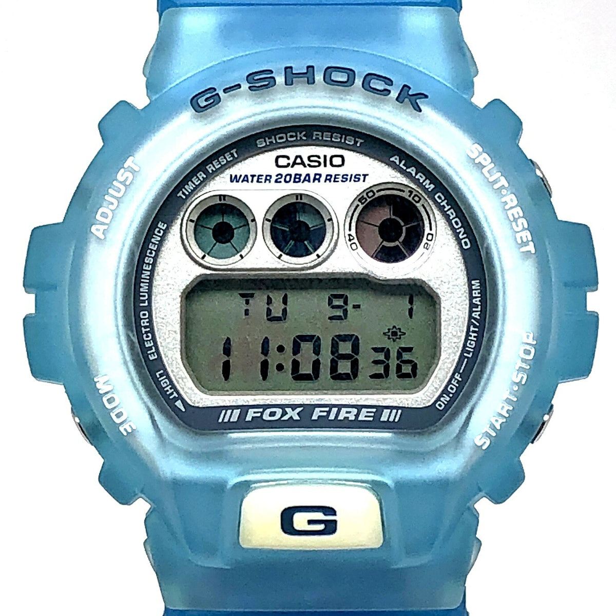 Casio G-SHOCK DW-6900WC-2BT WCCS Skeleton Watch Blue