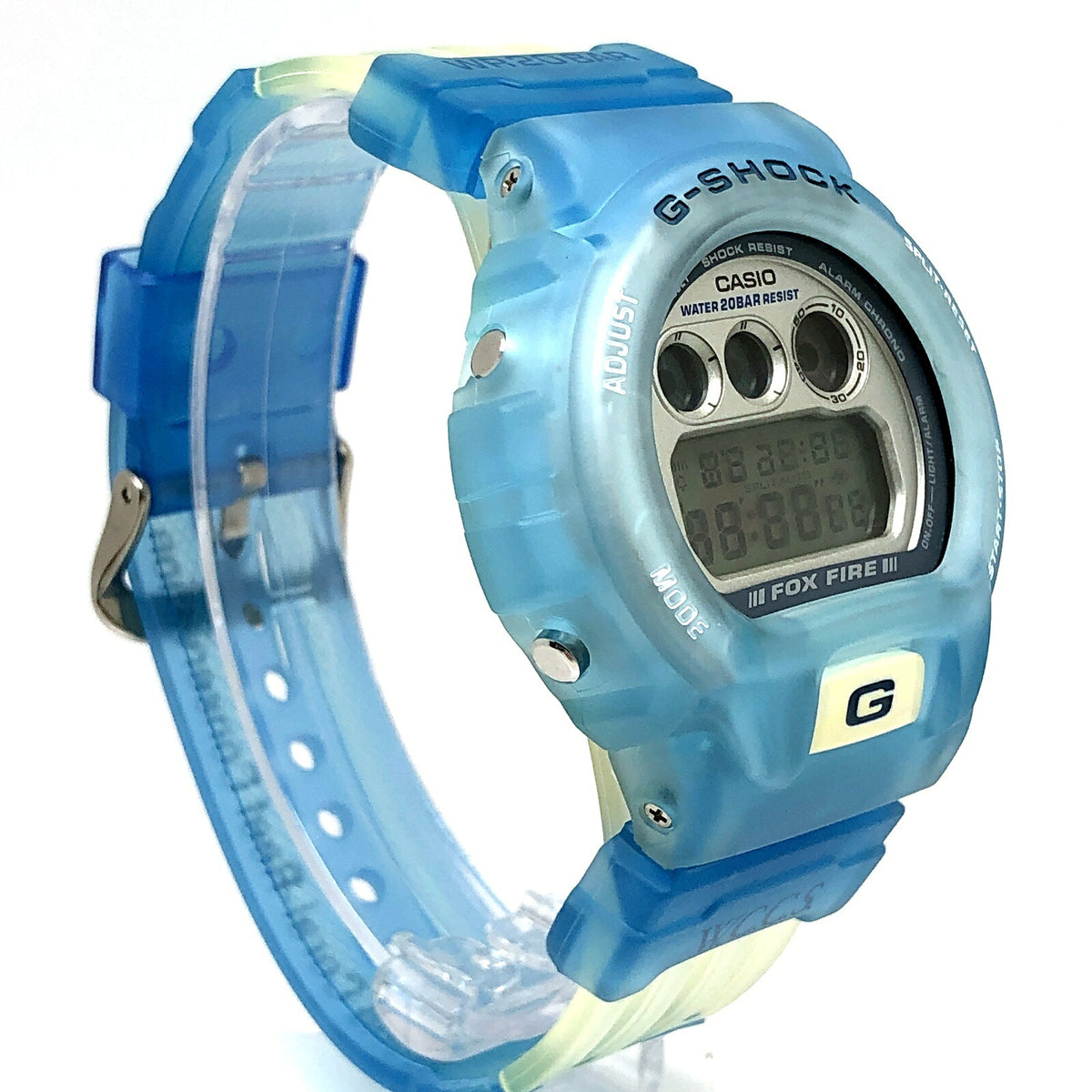 Casio G-SHOCK DW-6900WC-2BT WCCS Skeleton Watch Blue