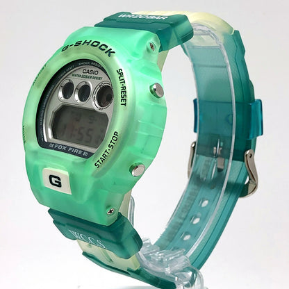 Casio G-SHOCK DW-6900WC-3T WCCS Skeleton Watch Green Multi
