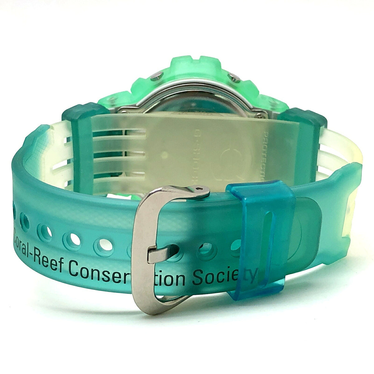 Casio G-SHOCK DW-6900WC-3T WCCS Skeleton Watch Green Multi