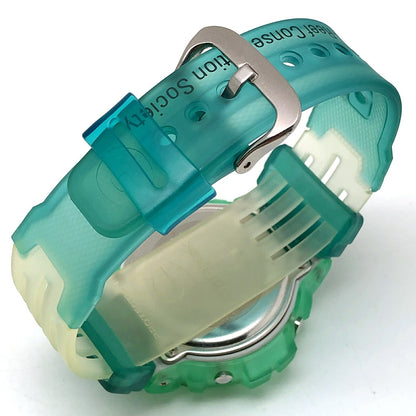 Casio G-SHOCK DW-6900WC-3T WCCS Skeleton Watch Green Multi