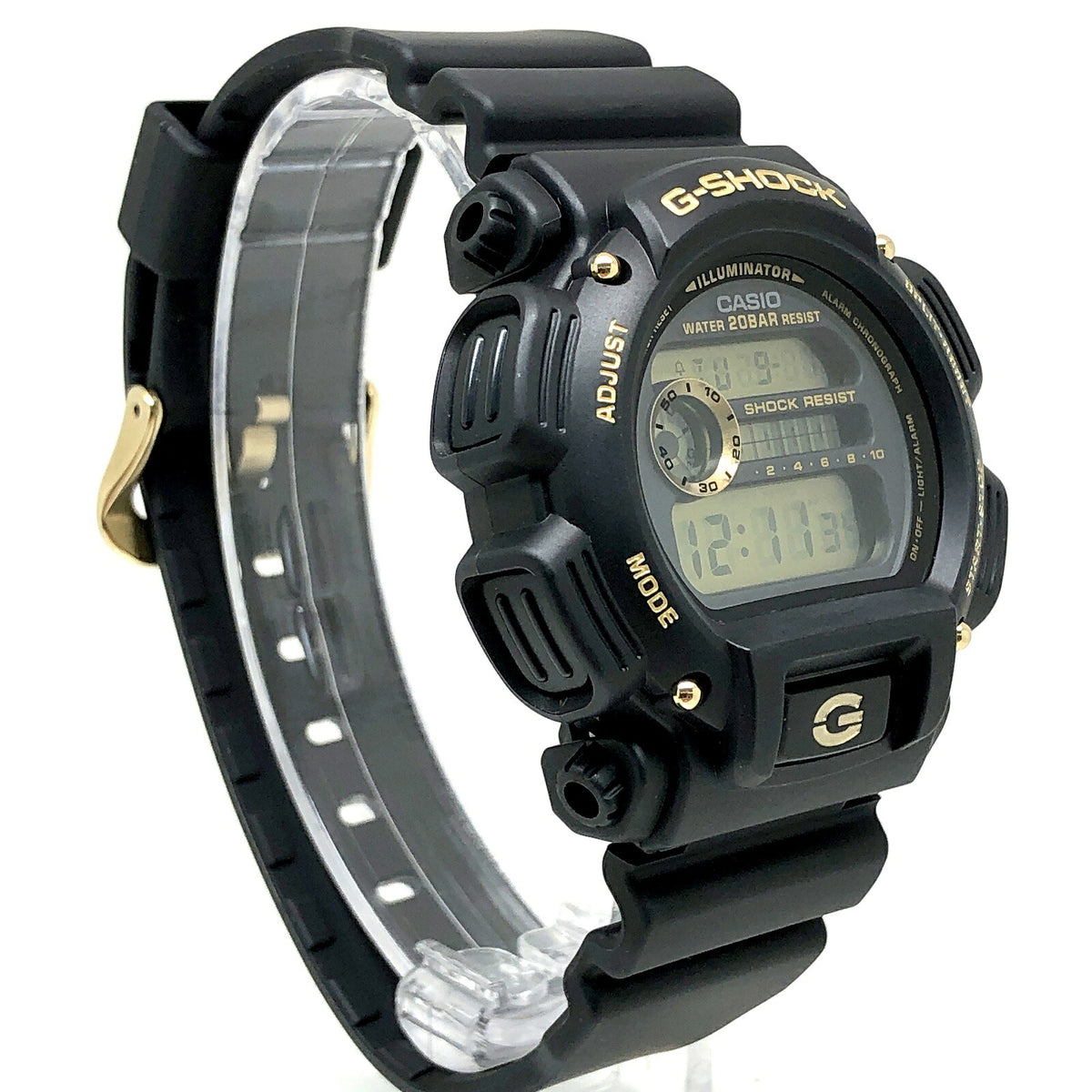 CASIO G-SHOCK DW-9052GBX-1A9 90s Revival Gold Watch
