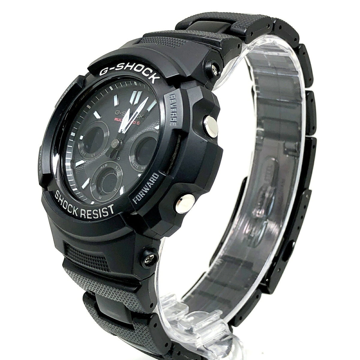 Casio G-SHOCK AWG-M100SBC-1 Tough Solar Multi-Band 6 Watch