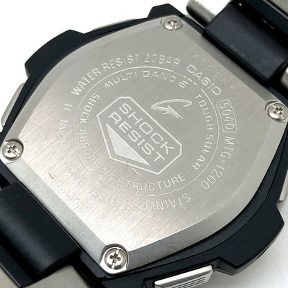 Casio G-SHOCK MTG-1200-1A Multi-Band 6 Chronograph Watch