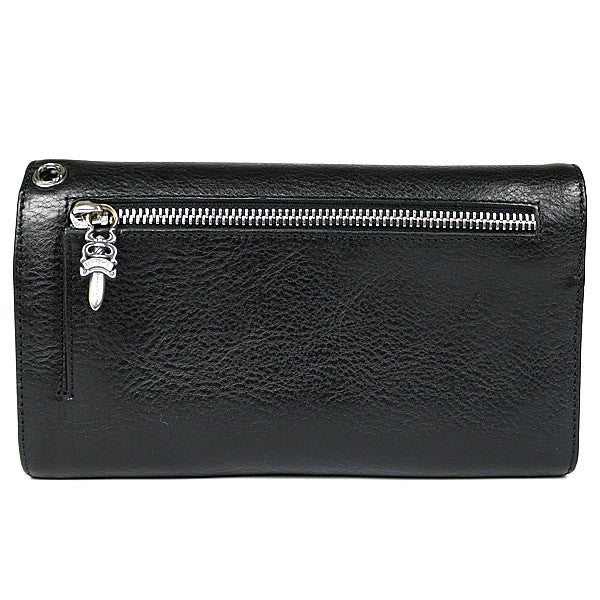 CHROME HEARTS Wave Cross Button Tri-fold Size ONE SIZE