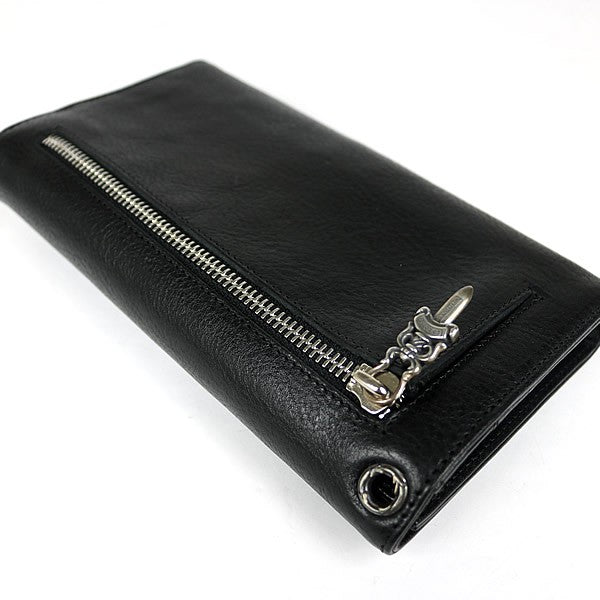 CHROME HEARTS Wave Cross Button Tri-fold Size ONE SIZE
