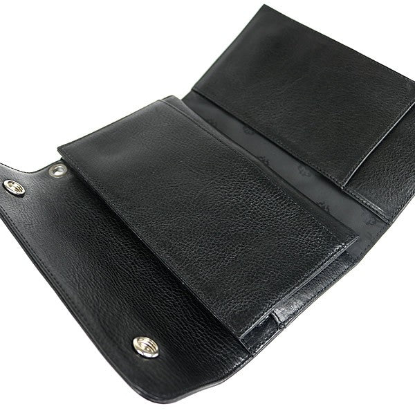 CHROME HEARTS Wave Cross Button Tri-fold Size ONE SIZE