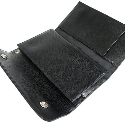 CHROME HEARTS Wave Cross Button Tri-fold Size ONE SIZE