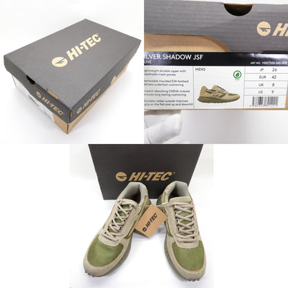 cm H J&S Franklin Hi-Tec Silver Shadow Sneakers