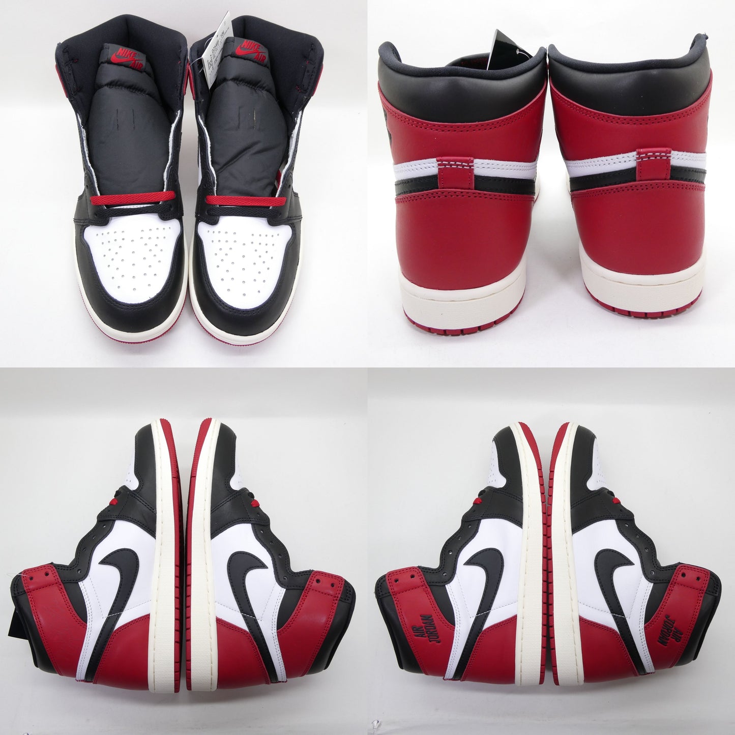 NIKE AIR JORDAN 1 Retro High OG Black Reimagined Sneakers