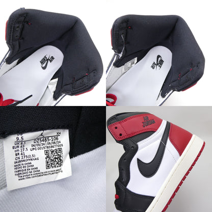 NIKE AIR JORDAN 1 Retro High OG Black Reimagined Sneakers