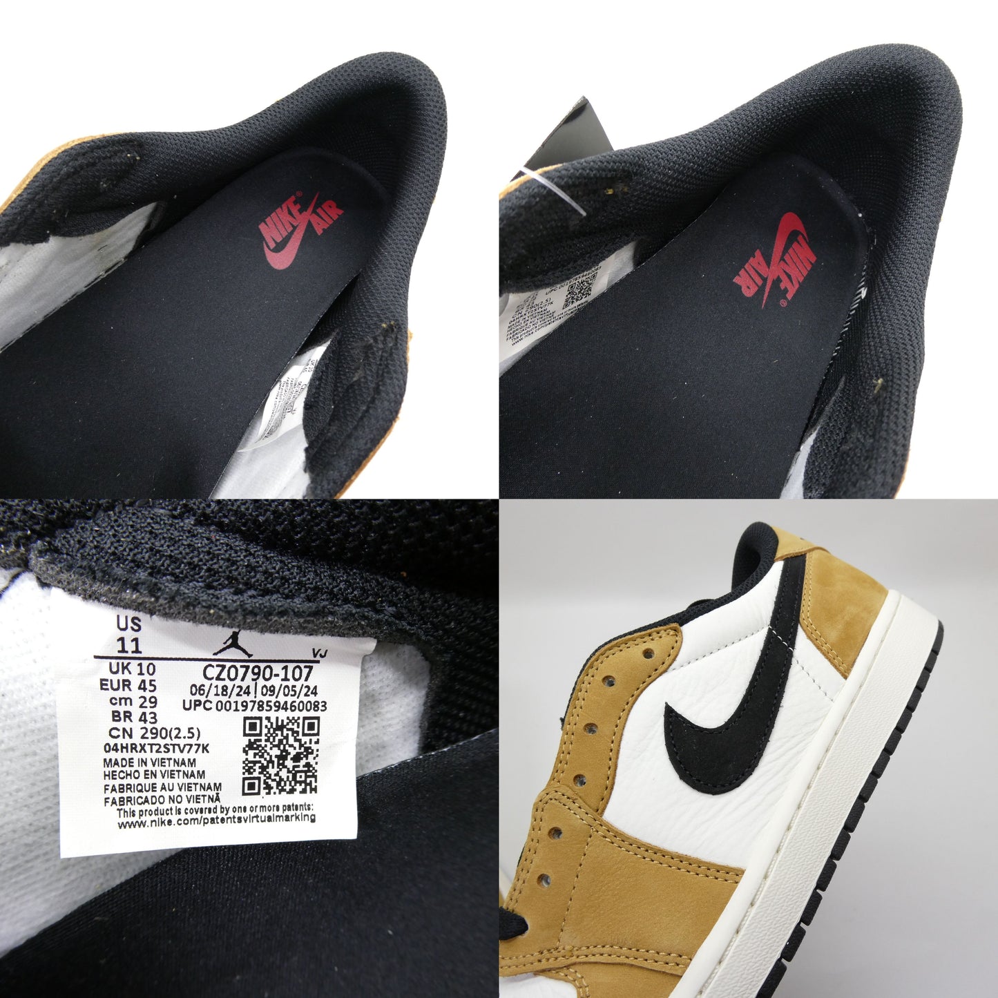 NIKE AIR JORDAN 1 Retro Low OG Rookie of the Year Sneakers