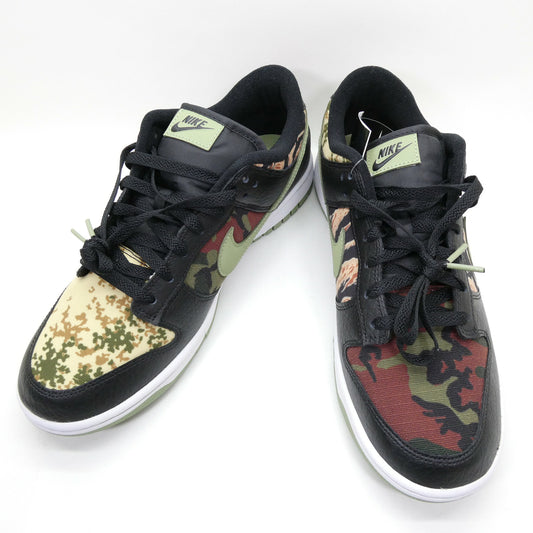 NIKE DUNK LOW SE Crazy Multi Camo Black Sneakers