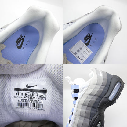 NIKE AIR MAX 95 Black/Aluminum Sneakers