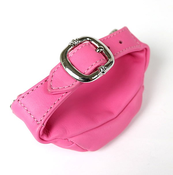 CHROME HEARTS Snatt Pack Leather Pouch Pink Size ONE SIZE