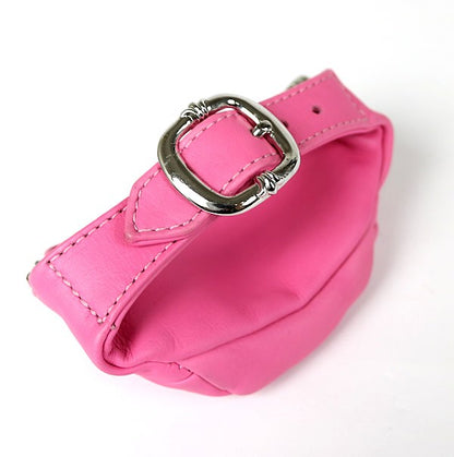 CHROME HEARTS Snatt Pack Leather Pouch Pink Size ONE SIZE