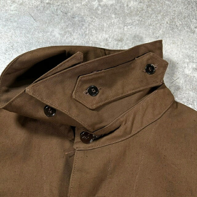 SNCF 50s French Railroad Brown Duck Work Jacket