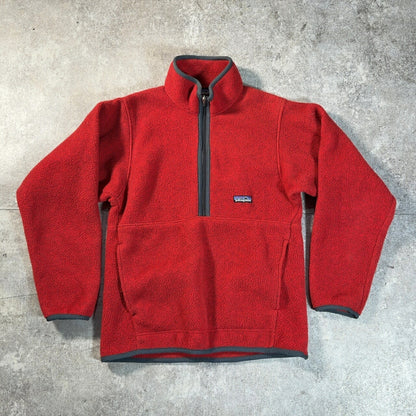 Patagonia 90s Synchilla Marsupial Half-Zip Red Size XS
