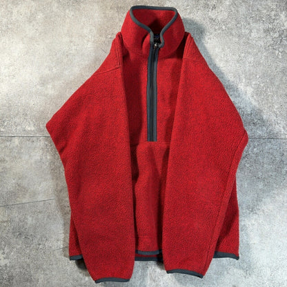 Patagonia 90s Synchilla Marsupial Half-Zip Red Size XS