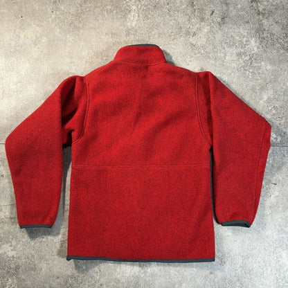 Patagonia 90s Synchilla Marsupial Half-Zip Red Size XS