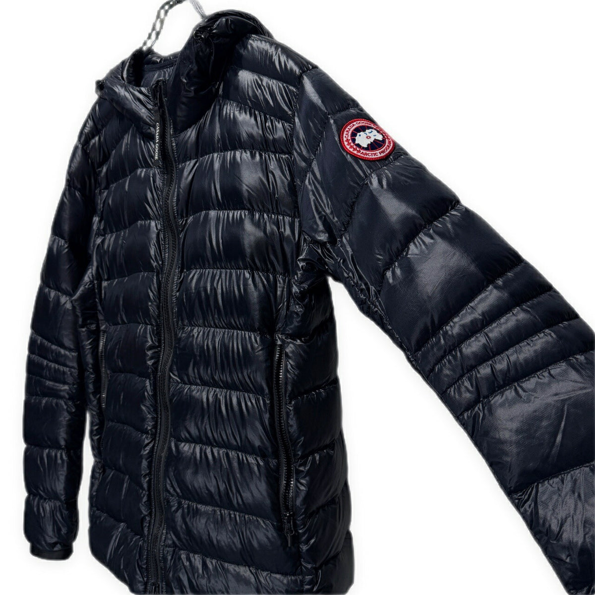 CANADA GOOSE Crofton Hoody Down Jacket Navy Size XL