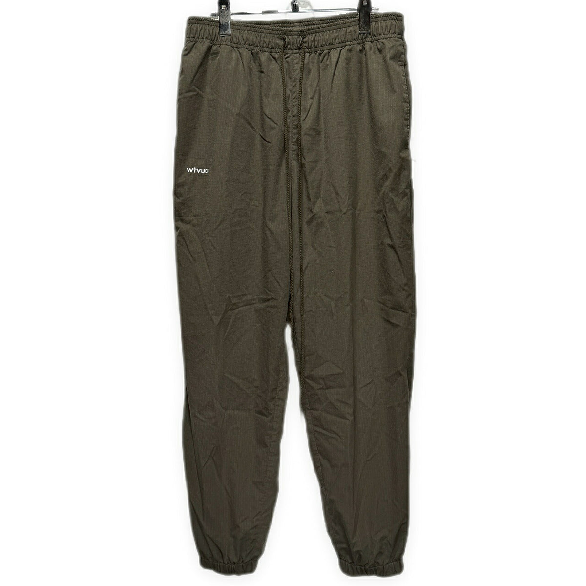 WTAPS INCOM 01 Ripstop Drawcord Easy Pants Green Size 03