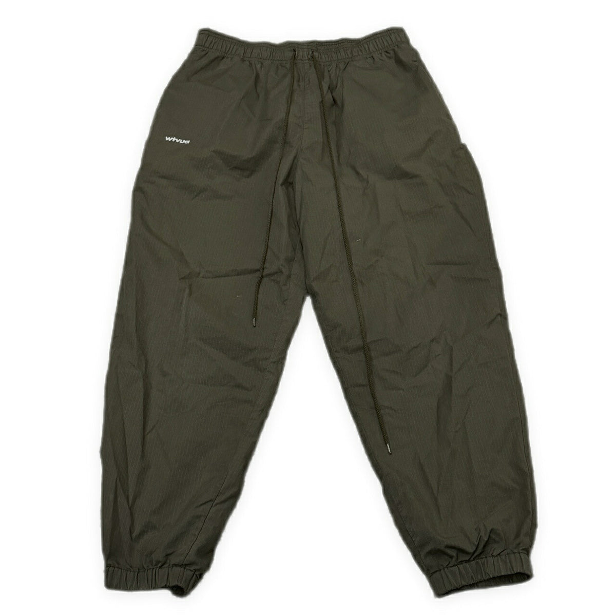 WTAPS INCOM 01 Ripstop Drawcord Easy Pants Green Size 03