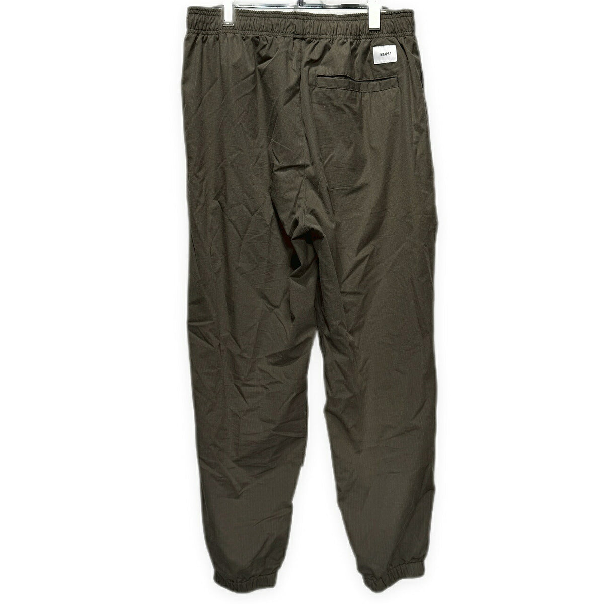 WTAPS INCOM 01 Ripstop Drawcord Easy Pants Green Size 03