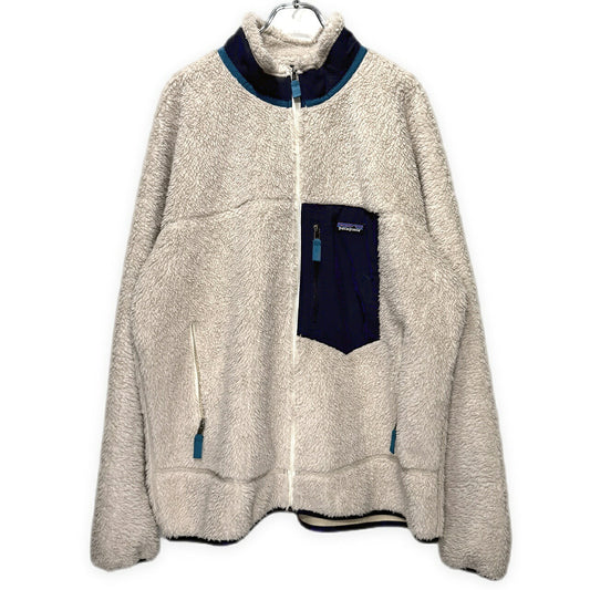patagonia Classic Retro-X Boa Fleece Jacket Beige Size XXL